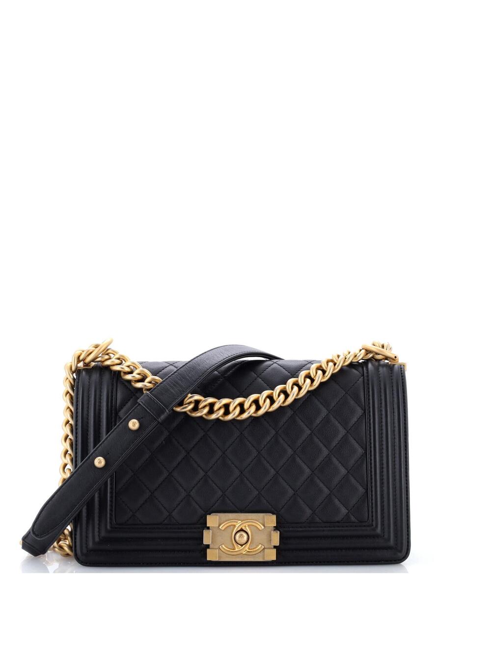 Chanel Boy Flap Bag Quilted Calfskin #371159C43B